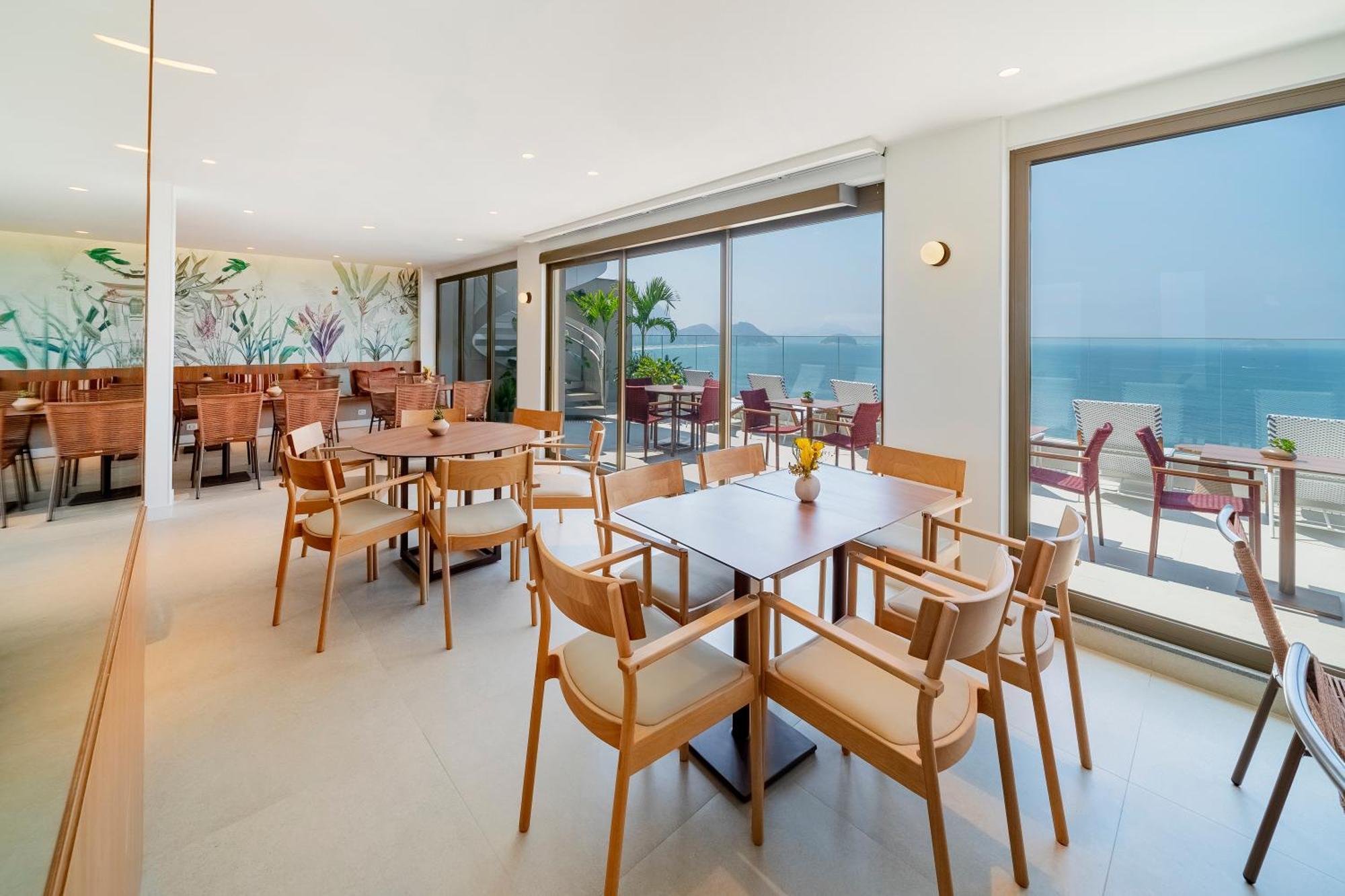 Grand Mercure Rio de Janeiro Copacabana Regente Exterior foto The restaurant